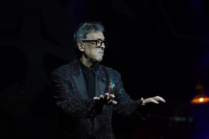 Billy Bond, el mismo que gritó "Rompan todo" en el Luna Park, se presentó mas´de medio siglo después en el Gran Rex. Foto Emmanuel Fernández
