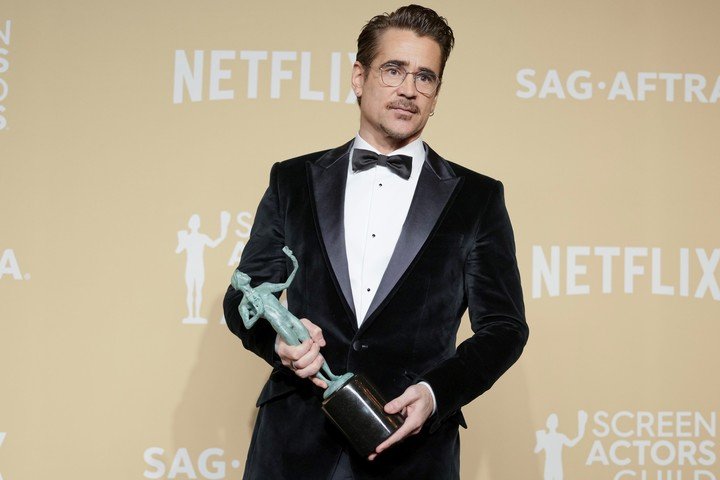 El irlandés Colin Farrell era favorito por "The Penguin". Y ganó. Foto EFE