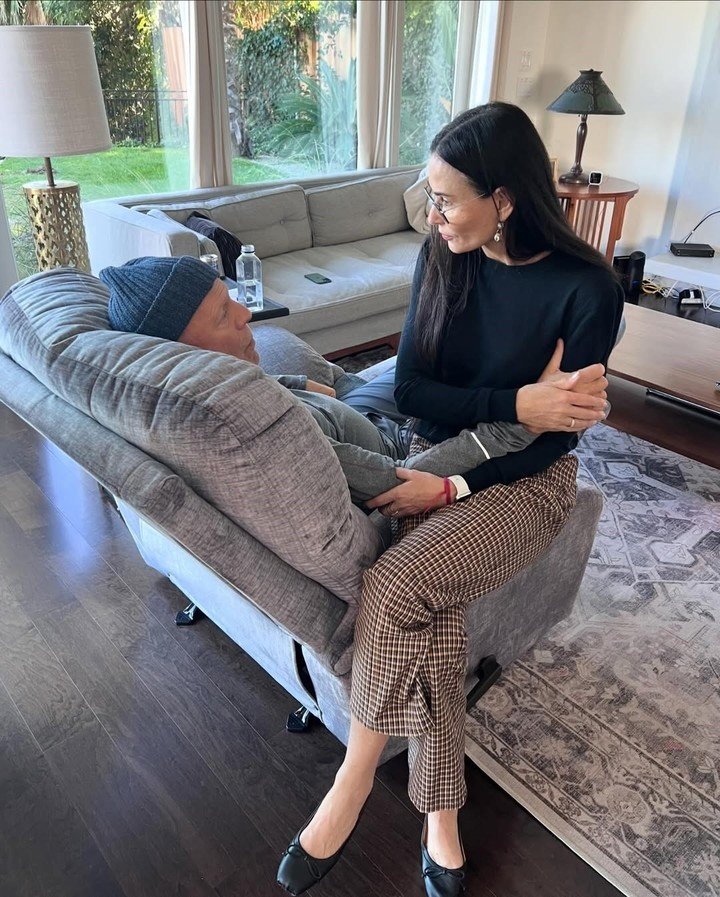 Demi Moore visita seguido a su ex. Foto IG de Demi Moore
