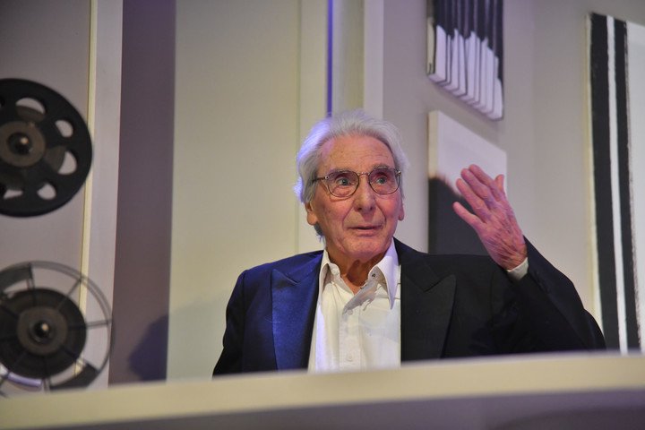 Claudio García Satur recordó sus orígenes, sus primeros papeles, sus éxitos y también contó, con humor, sus problemas de salud. Foto: Enrique García Medina