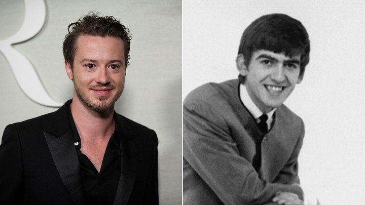 La estrella de "Stranger Things" y George Harrison.