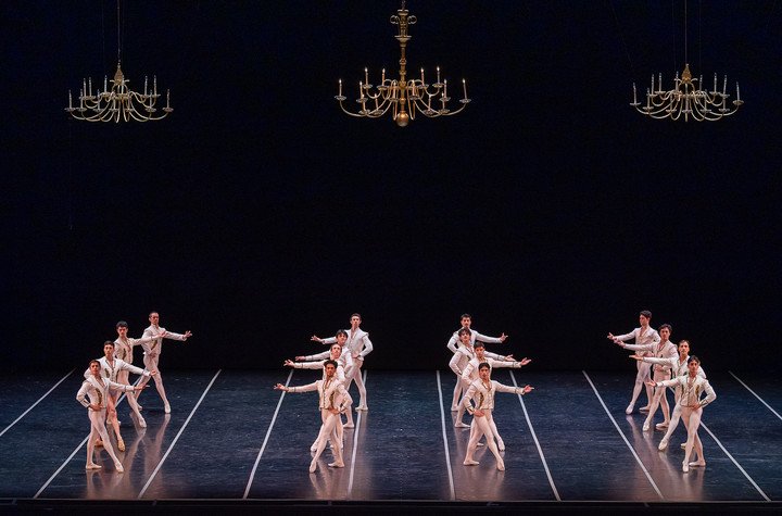 El Ballet del Colón, en plena interpretación de "Paquita". Foto Prensa