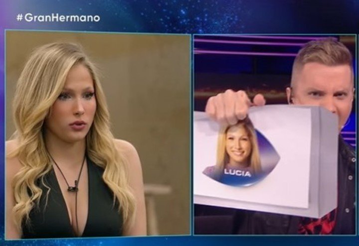 Lucía perdió el lunes en el versus con Juan Pablo, alias Devi.