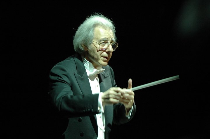 Lalo Schifrin en el Luna Park en 2006. Foto: Marcelo Carroll