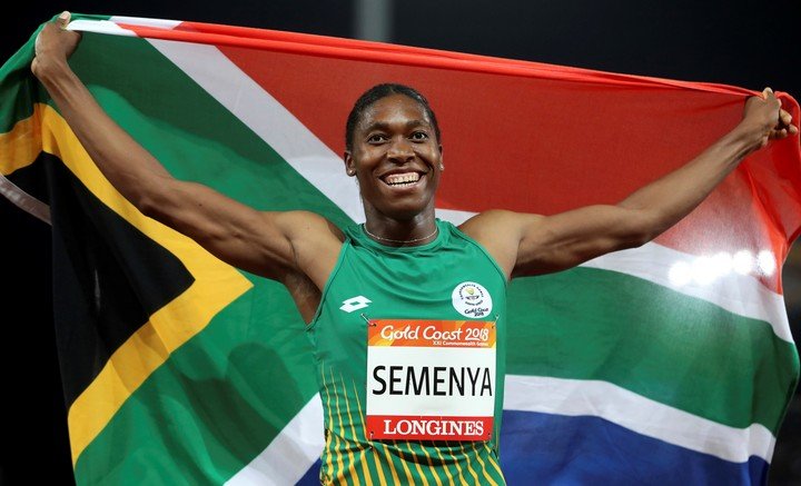 Semenya llegó a la corte su caso luego de ser exlcuida de la prueba de 800 metros. Foto AP/Mark Schiefelbein