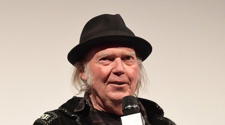 Neil Young. Foto: Matt Winkelmeyer/Getty Images para AFP