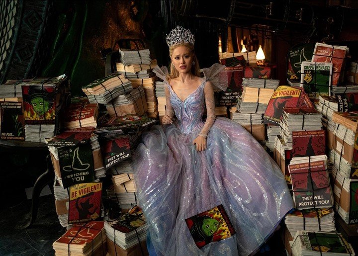 Ariana Grande, una de las grandes ignoradas por los académicos. No entró como actriz de reparto ni la canción que compusieron para ella.