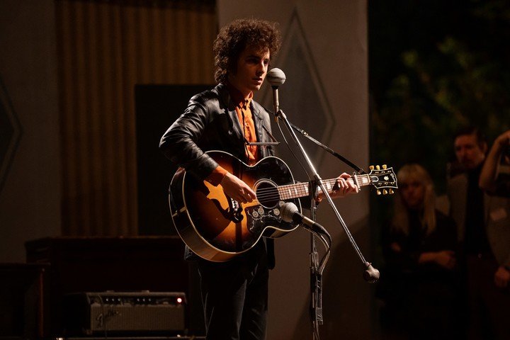 Por su interpretación de Bob Dylan bien mereció el año pasado ganar el Oscar que va a obtener ahora.