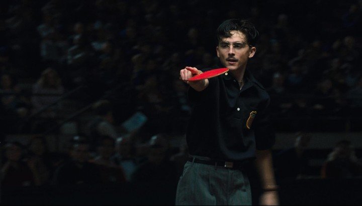 Desde 2018 que Timothée practica ping pong para perfeccionar la performance de su personaje.