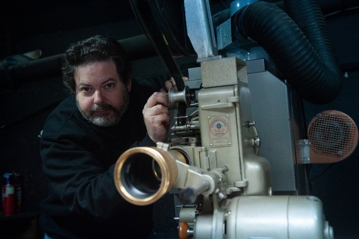 Fernando Martín Peña buscó por todos lados hasta dar con la copia de "Metrópolis". Foto: Fernando de la Orden 