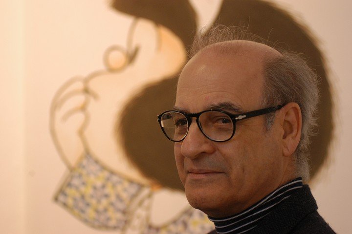 Joaquín Lavado, o Quino, creador de "Mafalda". Foto EFE 
