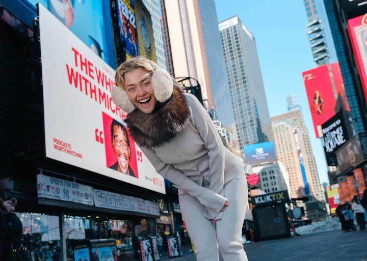 Minerva Casero tomó clases de canto, danza y actuación con miembros de los elencos de "Moulin Rouge", "Hamilton" y "Wicked". Fotos Santiago Ibarra
