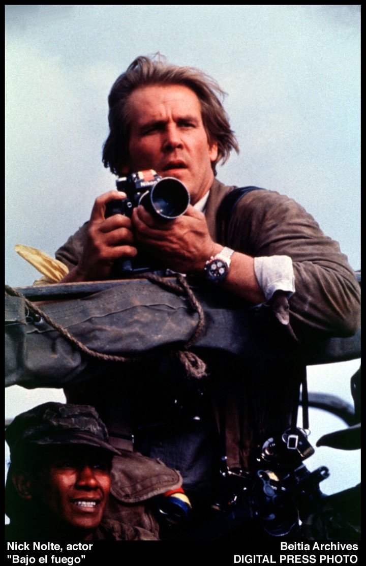 En "Bajo fuego", otras de sus buenas actuaciones.