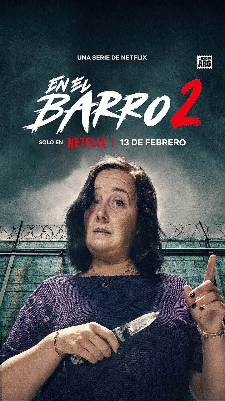 Ana Garibaldi es Gladys Guerra de Borges en "En el barro". Foto: Netflix.