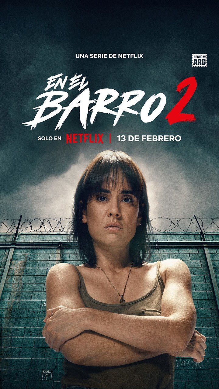 Carolina Ramírez es Yael en "En el barro". Foto: Netflix.