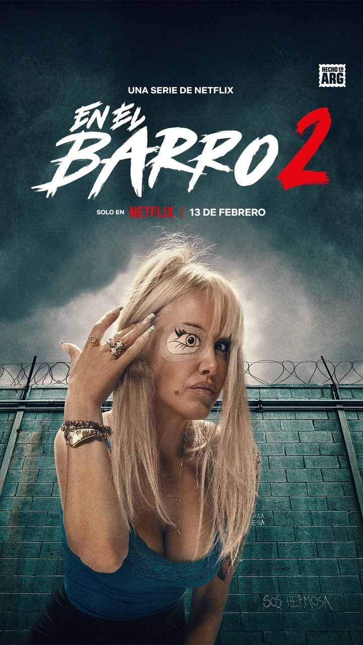 Érika de Sautu Riestra es Olga, en "En el barro". Foto: Netflix.