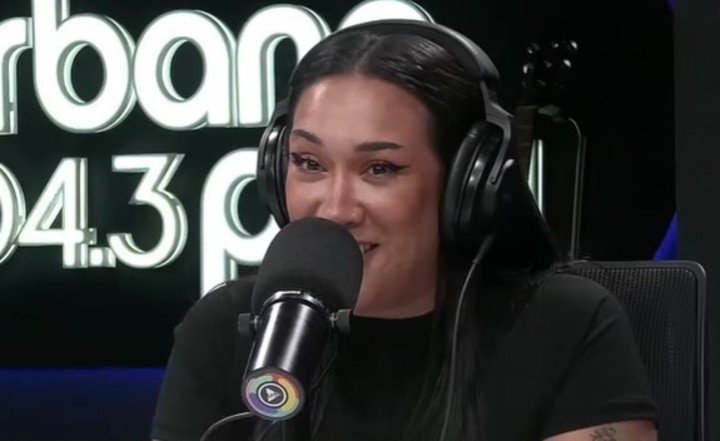 Evelyn Botto dio sus primeros pasos en el programa de Andy Kusnetzoff. Foto: Urbana Play