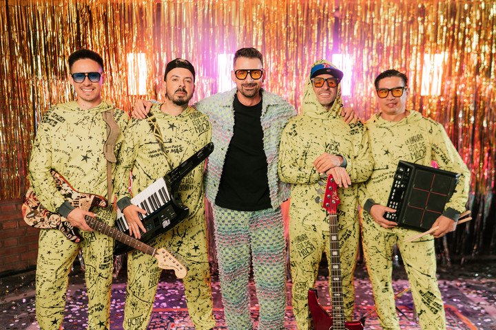 La Banda de Grillo, el cuarteto en todo su esplendor.