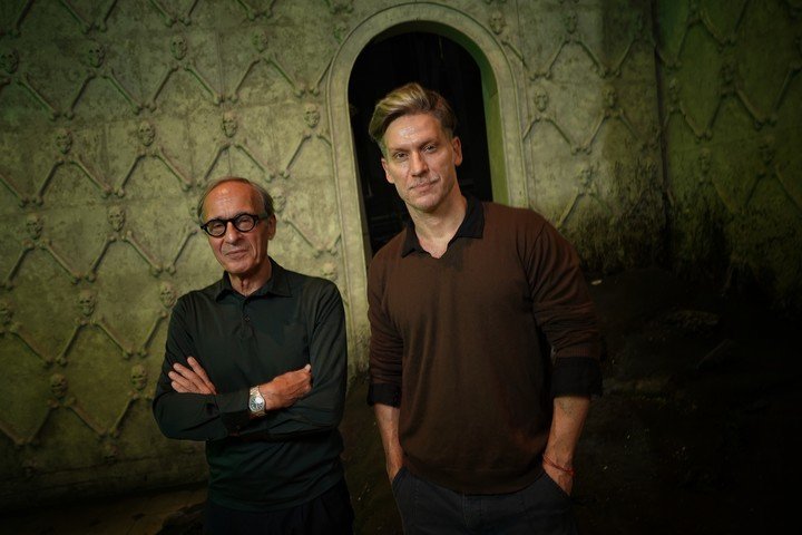 Alineados. Evelino Pidò y Pablo Maritano, director musical y director de escena "I Capuleti e i Montecchi", un producción propia del Teatro Colón. Foto: Martín Bonetto