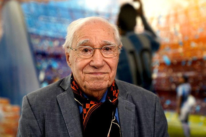 Macaya Márquez comentará a los 91 años su Mundial número 18. Foto: Guillermo Rodríguez Adami