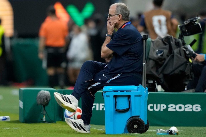 Uruguay, el único que no dio la talla entre los sudamericanos. Foto: AP