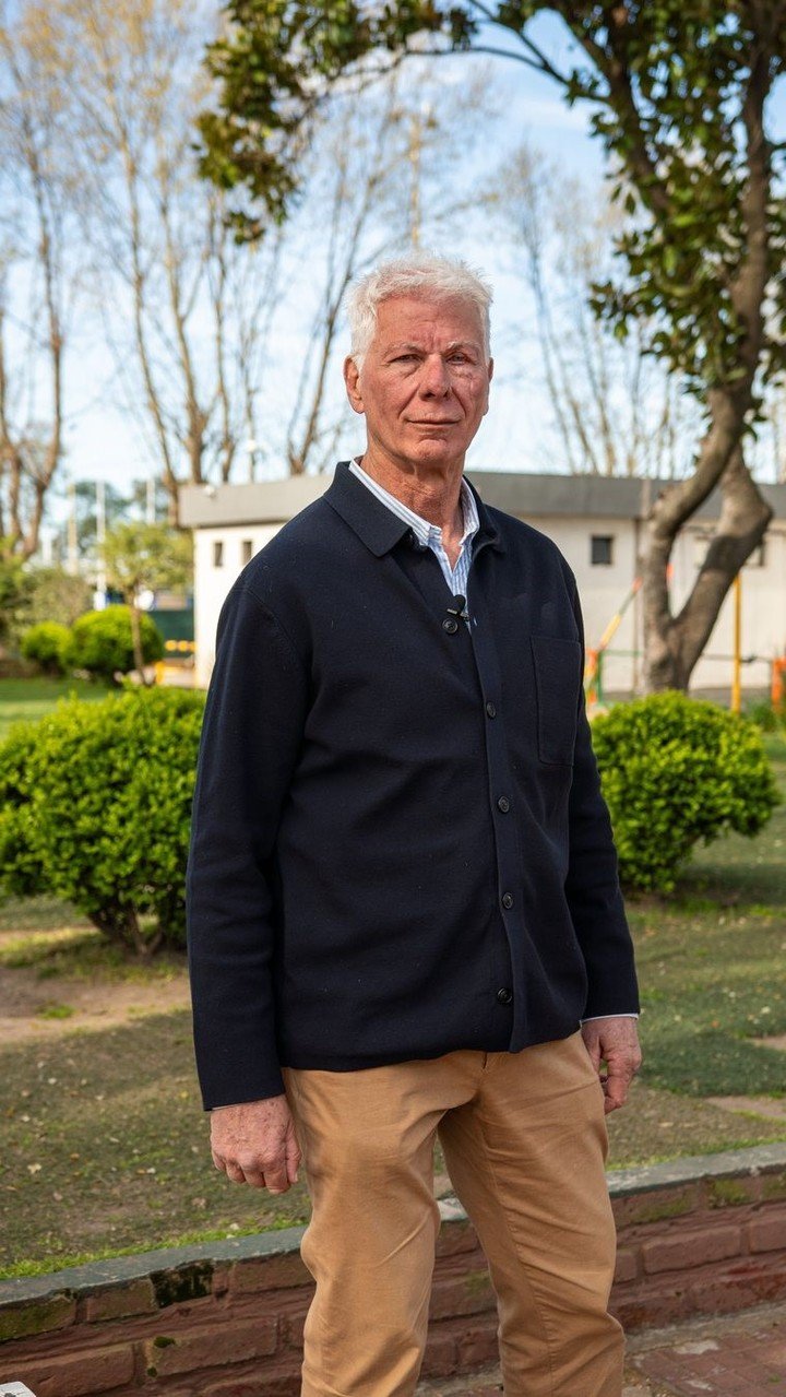 Adrián Caprarulo, candidato a presidente por la Lista Roja.
